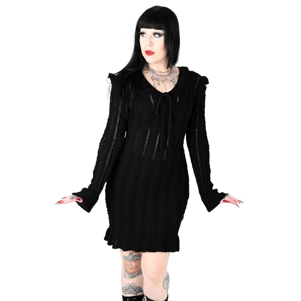 New Foxblood Lorelei Sweater Dress #foxblood